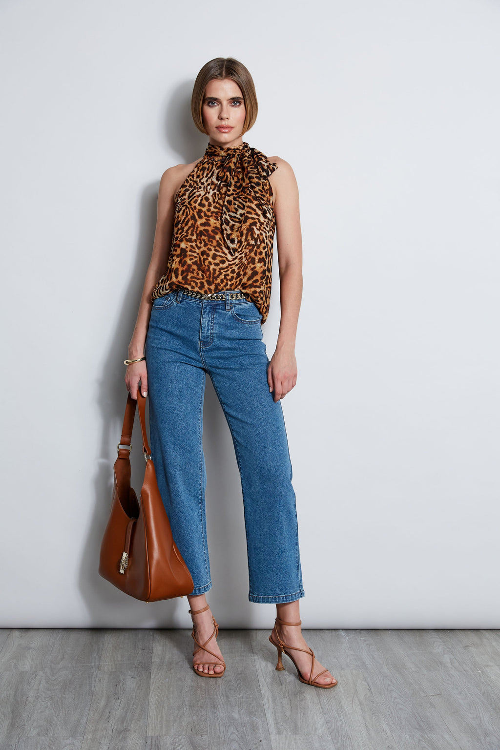 Women Wide Leg Jean | Elie Tahari