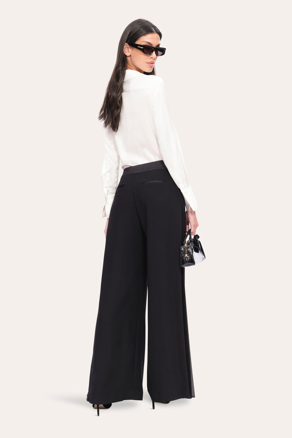 Women Fluid Pleated Pant | Elie Tahari