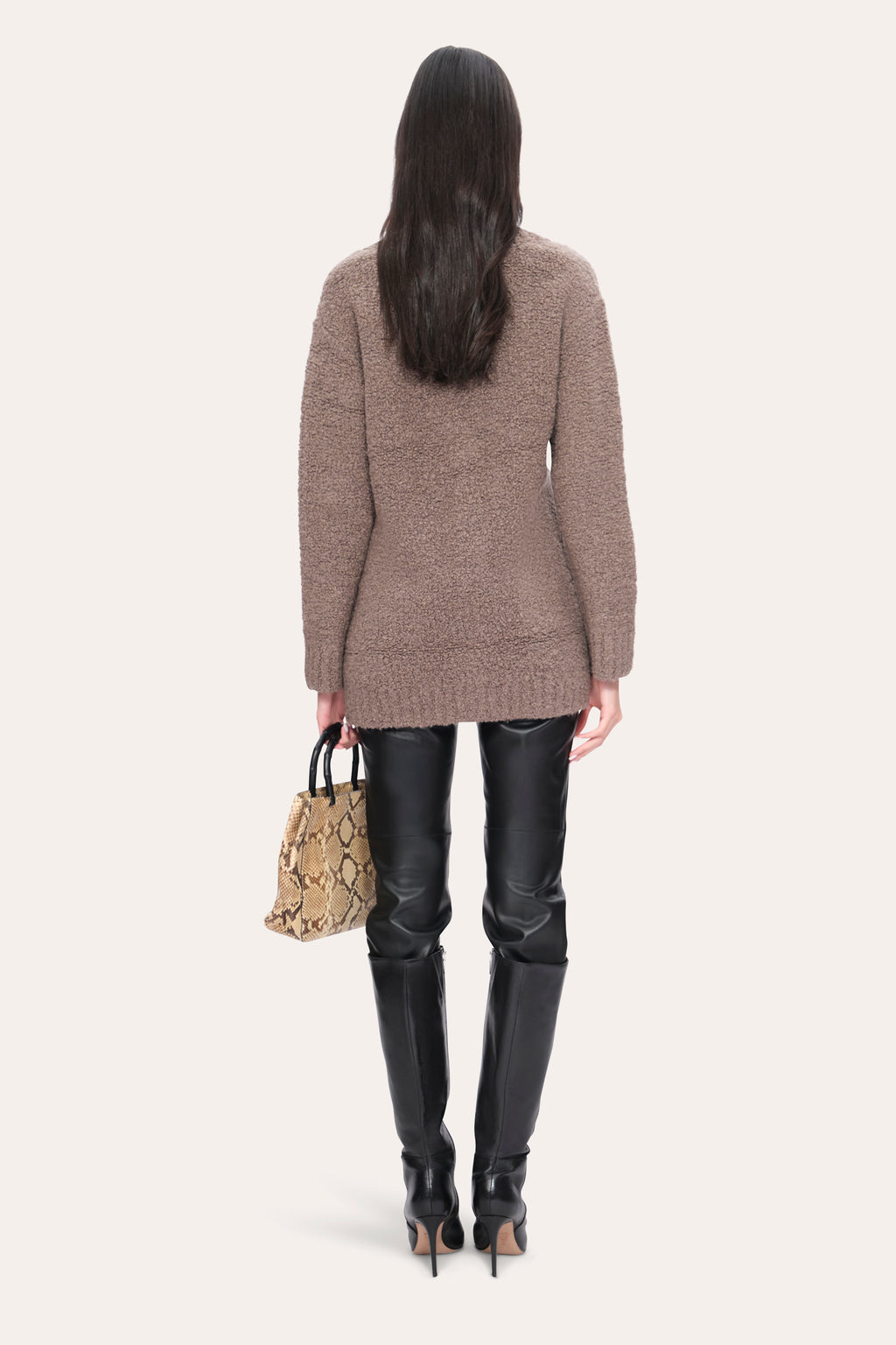 Women Boucle Merino Cardigan | Elie Tahari