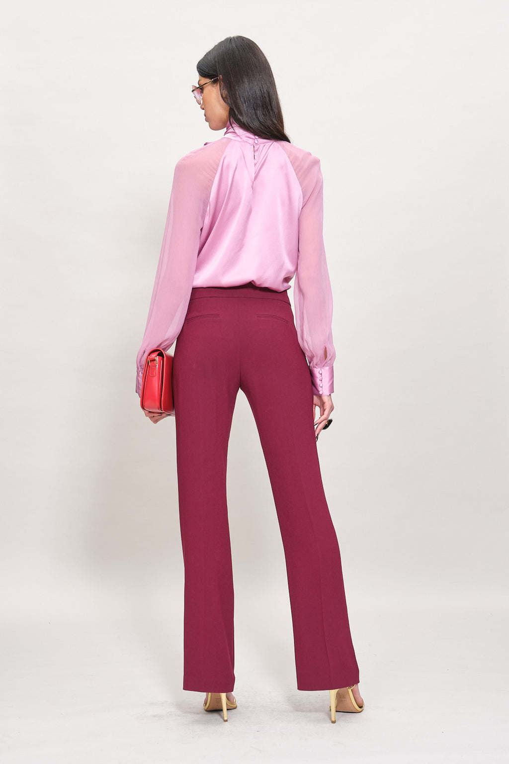 Women Silk Tie Shirt | Elie Tahari