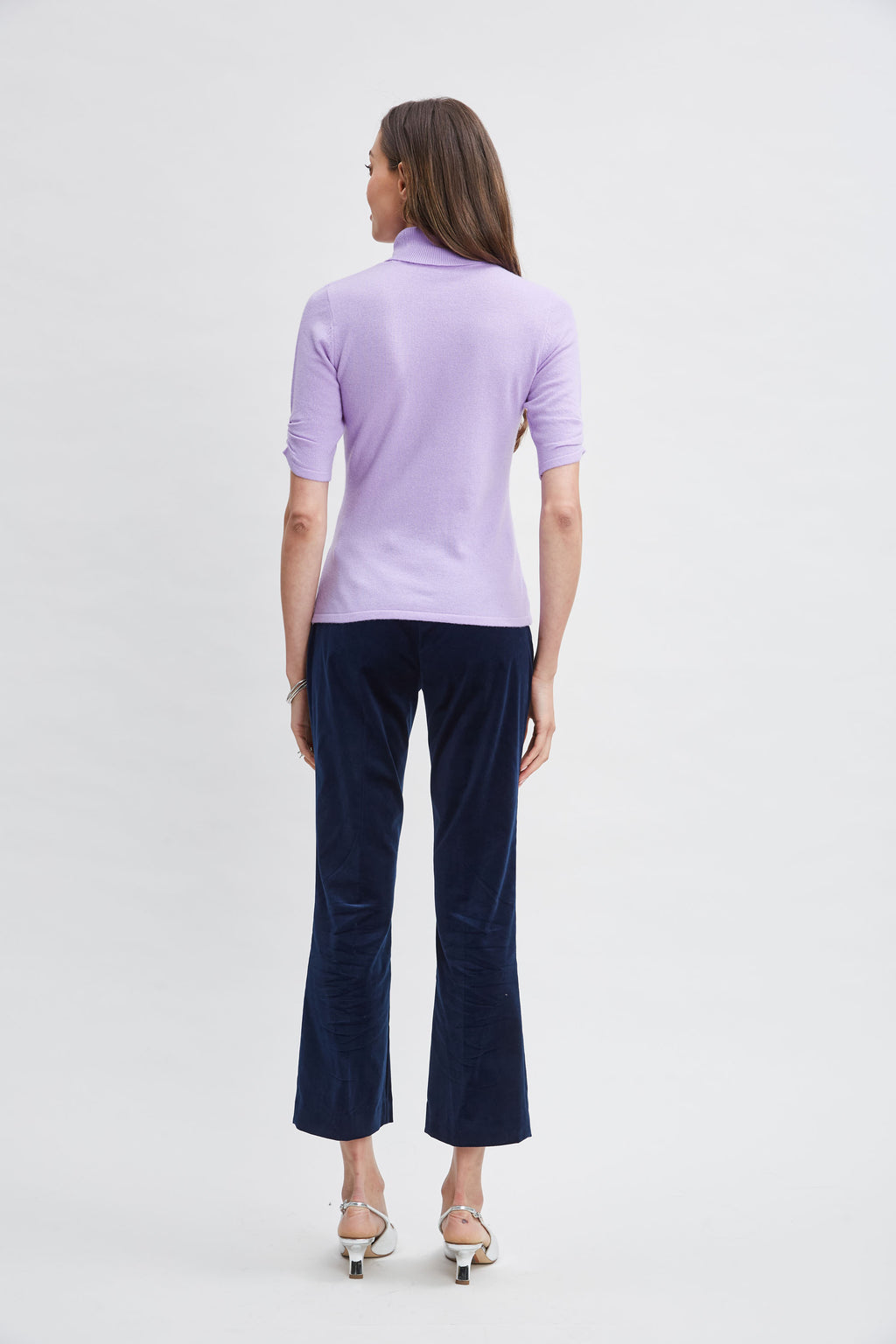 Women Short Sleeve Cashmere Wool Sweater | Elie Tahari
