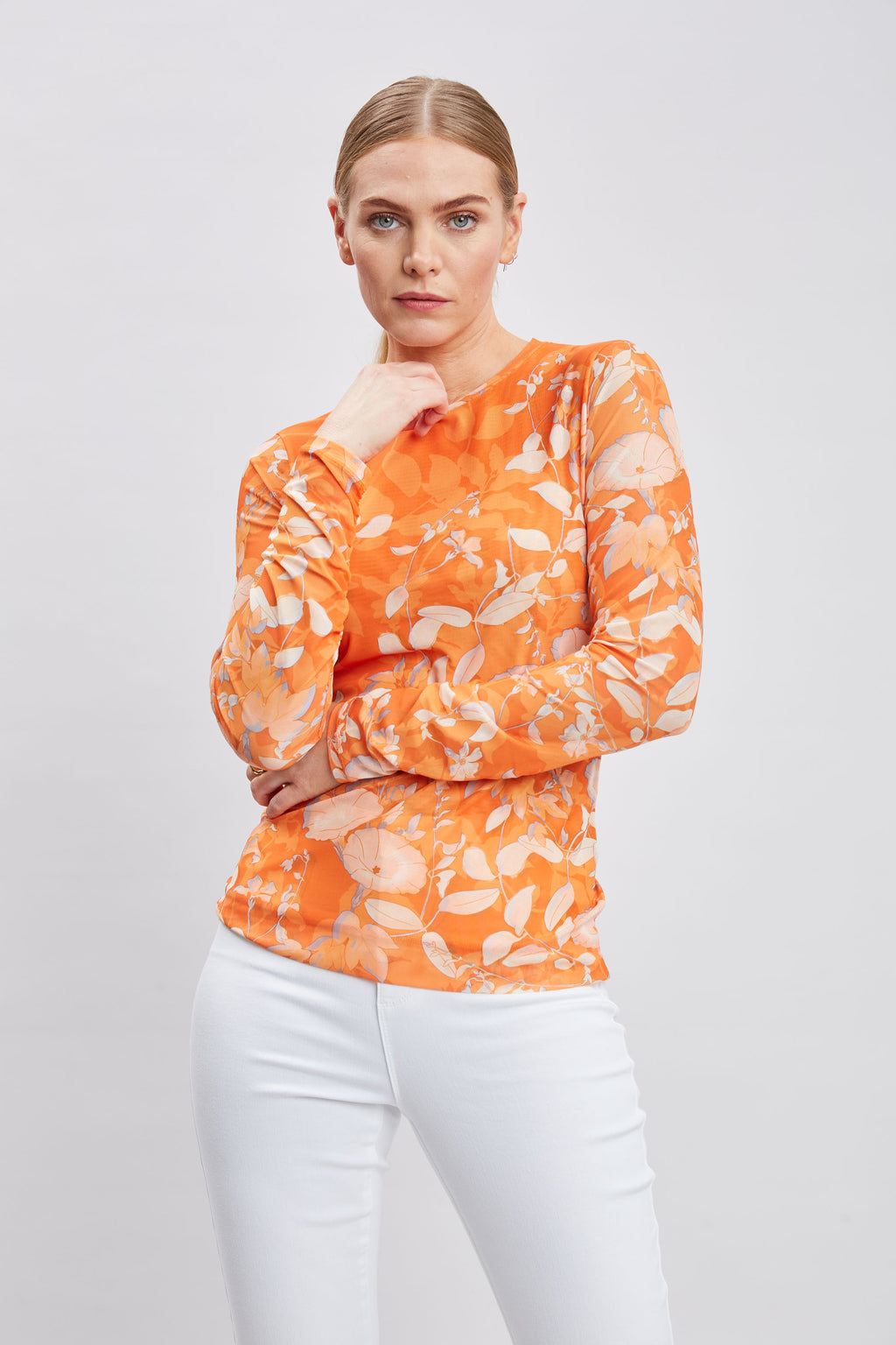 Women Bloom Mesh Knit | Elie Tahari