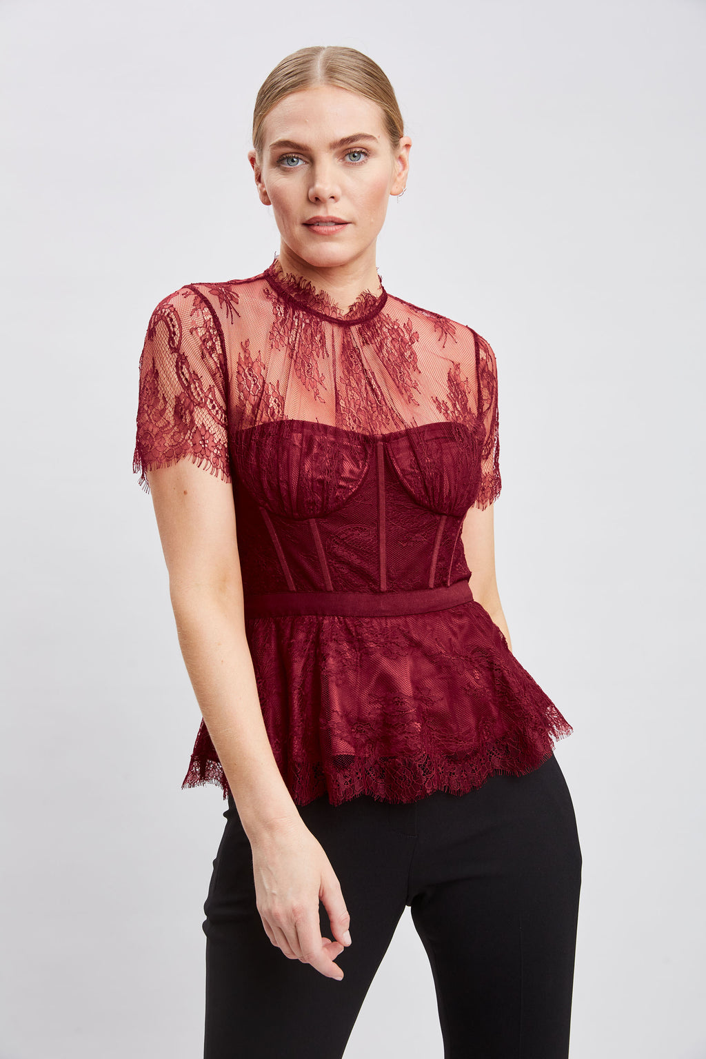 Women Lace Corset Top | Elie Tahari