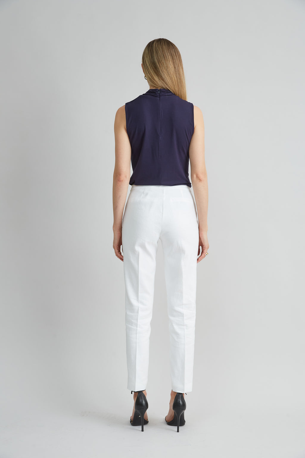 Women Slim Linen Pant | Elie Tahari