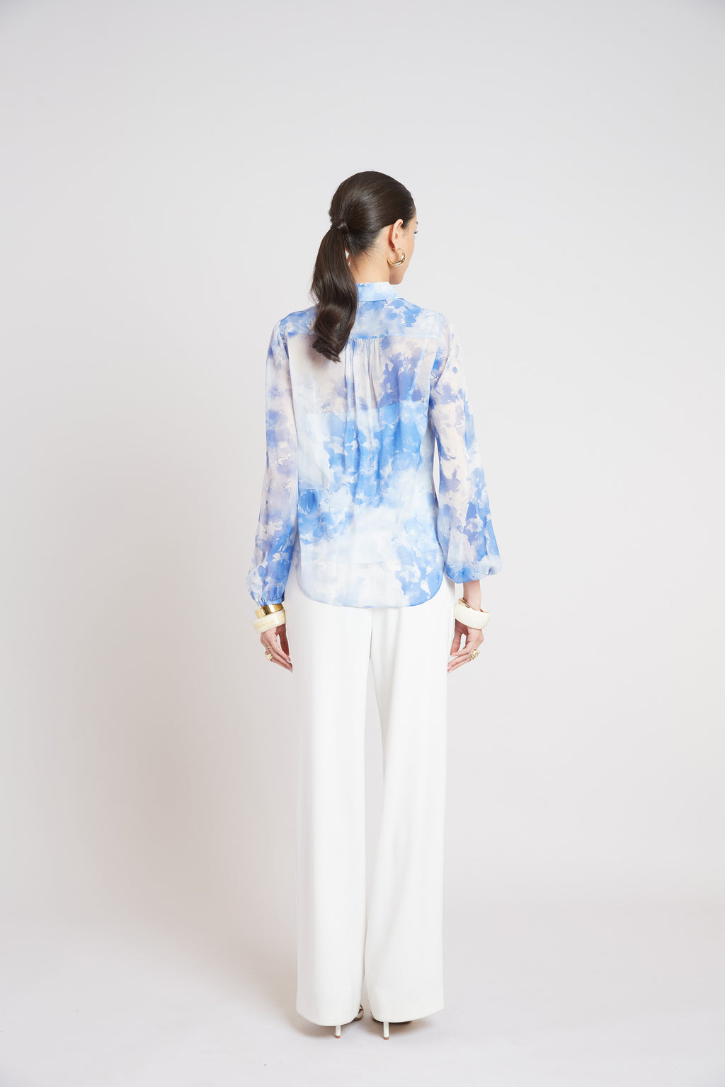 Women Oceana Silk Shirt | Elie Tahari