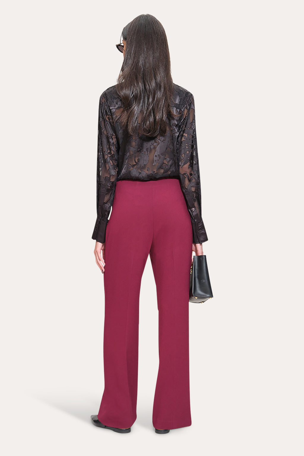 Women Crepe Wide Pant | Elie Tahari