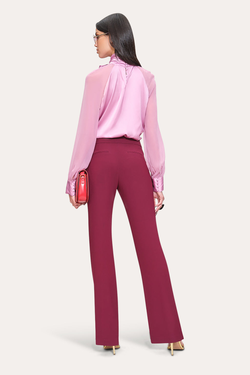 Women Crepe Flare Pant | Elie Tahari