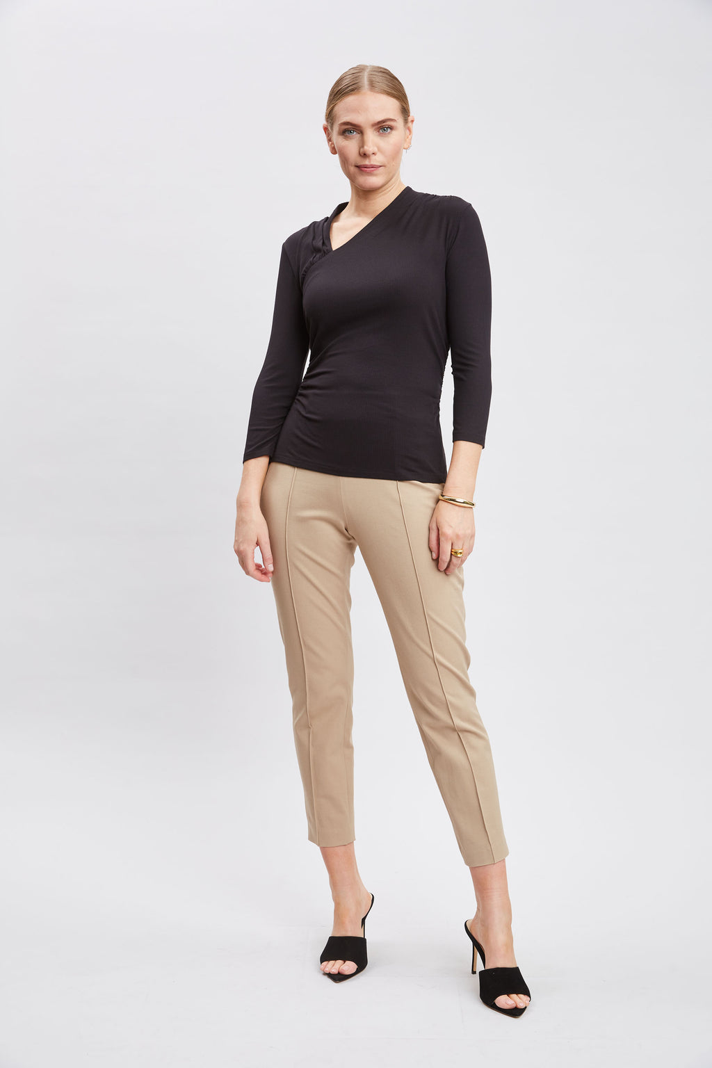Women Contour Slim Cropped Pant  | Elie Tahari