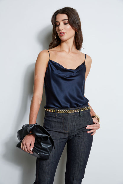 Women Silk Satin Cami Stargazer | Elie Tahari