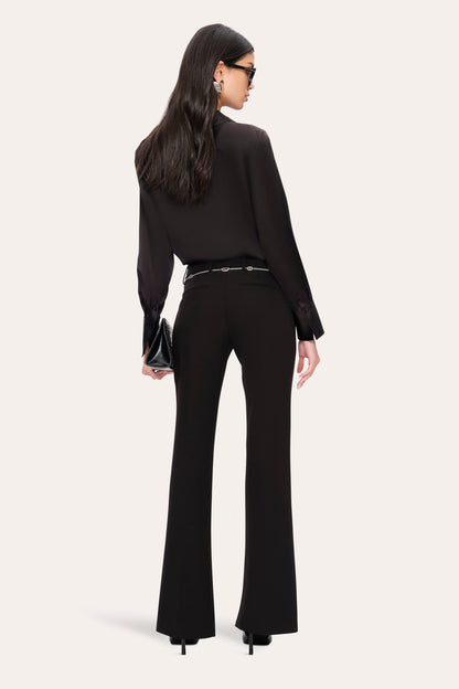 Women Slit Flare Pant Black | Elie Tahari