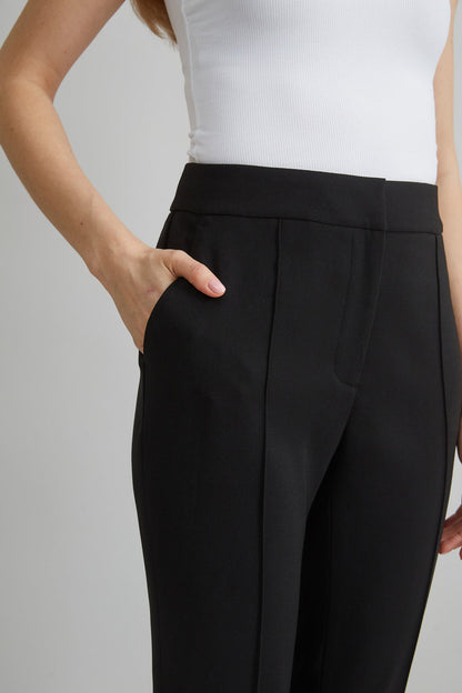 Women Micro Flare Crepe Pant  | Elie Tahari