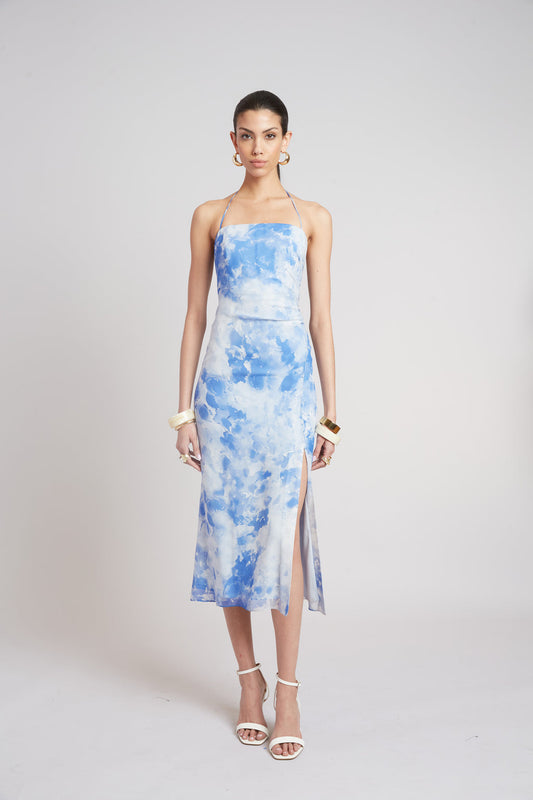 Women Oceana Silk Dress Multi | Elie Tahari