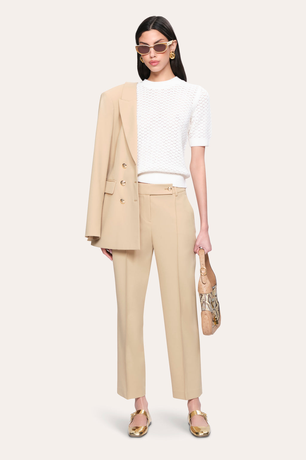 Women Jasmine Cigarette Pant Toffee | Elie Tahari