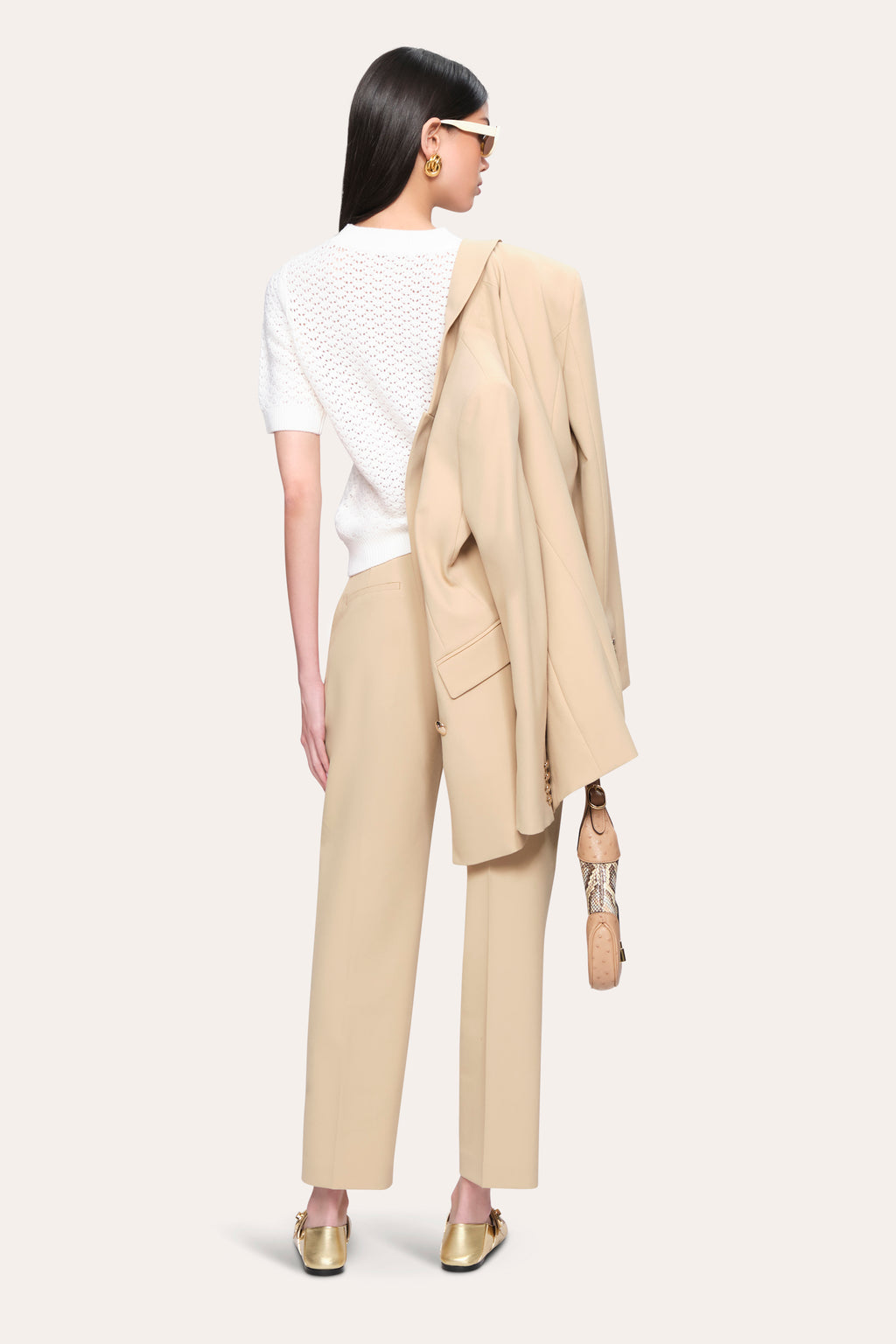 Women Jasmine Cigarette Pant Toffee | Elie Tahari