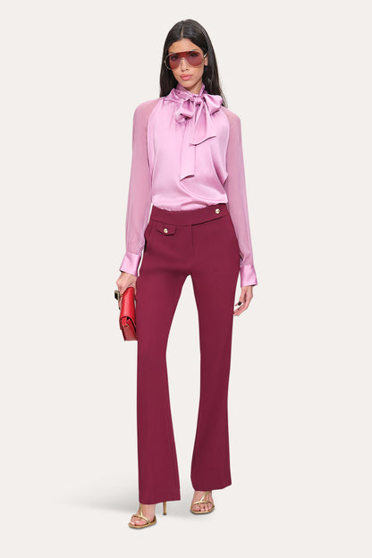 Women Crepe Flare Pant  | Elie Tahari