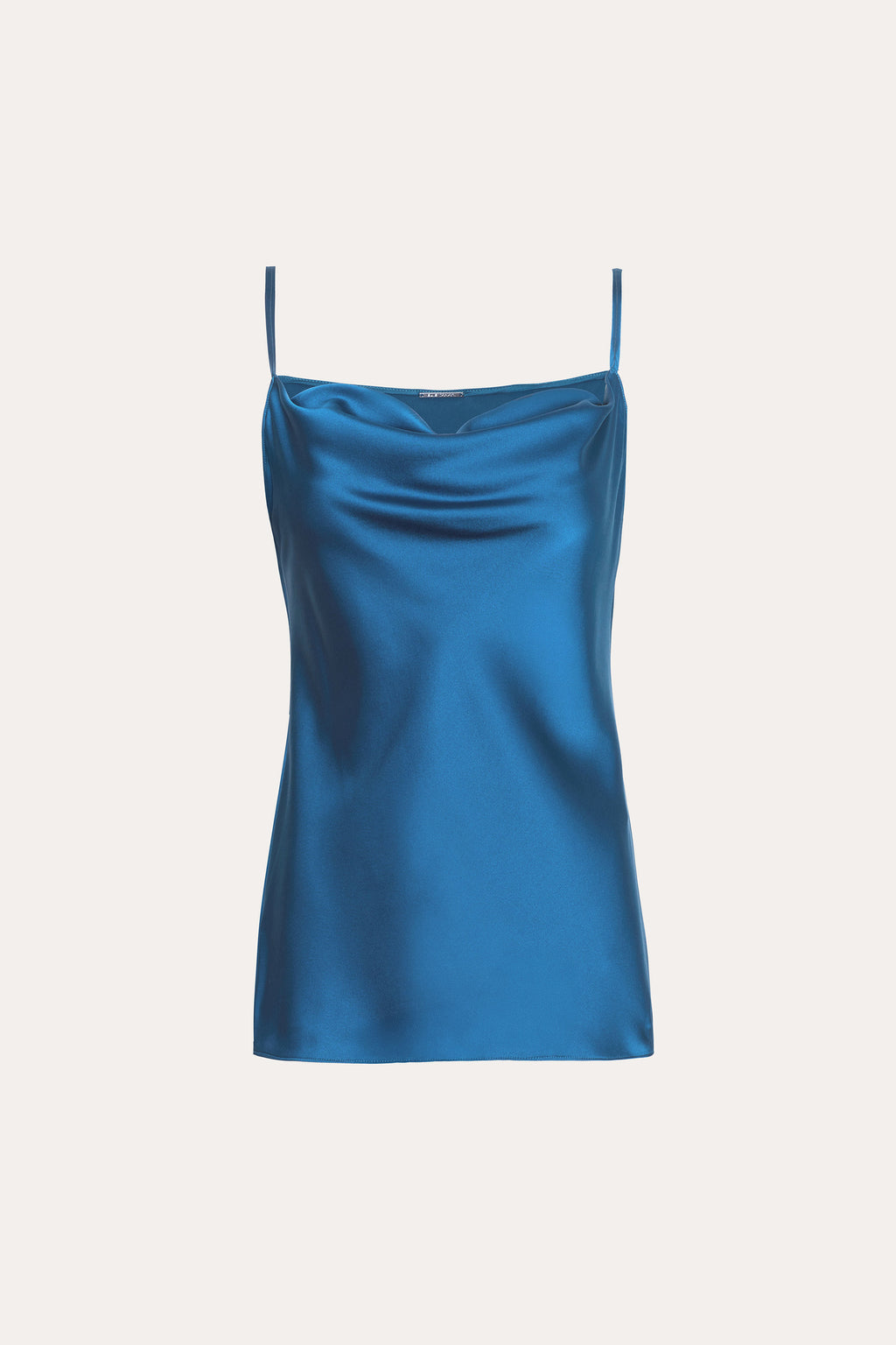 Women Silk Satin Camisole Pacific Blue | Elie Tahari